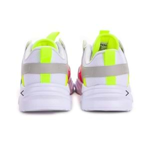 Cool 0826 Kız Çoçuk Sneakers Spor Ayakkabı - Gri Beyaz - 34