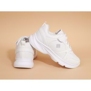 Pepino 0845 Anatomik Tabanlı Çocuk Sneaker Spor Ayakkabı - Beyaz - 35