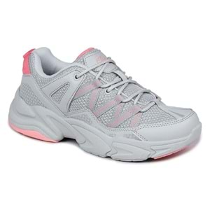 Jump 0868 Kadın Günlük Sneaker Spor Ayakkabı - Gri - 36