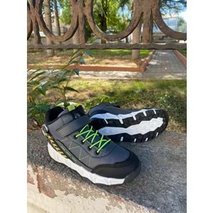 Cool 0921 Erkek Çoçuk Su Ve Soğuğa Dayanıklı Trekking Bot - Siyah Gri - 34