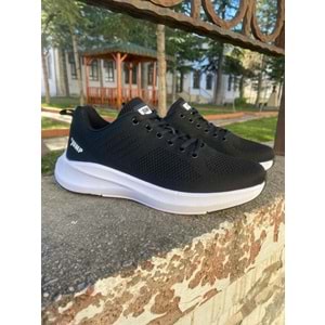 Jump 1043 Memory Taban Ortapedik Spor Ayakkabı - Siyah Beyaz - 36 - BTMK01043-Siyah Beyaz-36