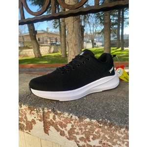 Jump 1043 Memory Taban Ortapedik Spor Ayakkabı - Siyah Beyaz - 36 - BTMK01043-Siyah Beyaz-36