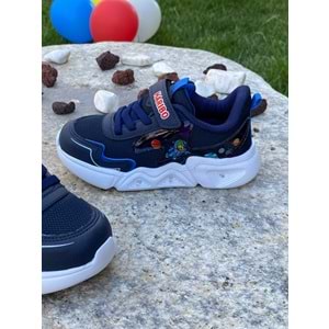 Cool 1145 Işıklı Çoçuk Spor Ayakkabı - Lacivert - 28 - BTMK01145-Lacivert-28