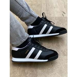 Hammer Jack 1158 Deri Spor Ayakkabı - Siyah Beyaz - 36 - BTMK01158-Siyah Beyaz-36