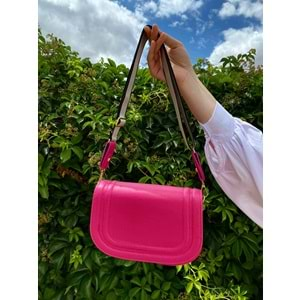 Love Of Bags 1165 Kadın Kol Ve Omuz Çantası - Pembe - TEK EBAT - BTMK01165-Pembe-TEK EBAT