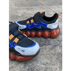 Cool 1177 Çocuk Mevsimlik Spor Ayakkabı - Siyah - 34 - BTMK01177-Siyah-34