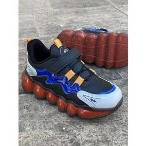 Cool 1177 Çocuk Mevsimlik Spor Ayakkabı - Siyah - 34 - BTMK01177-Siyah-34