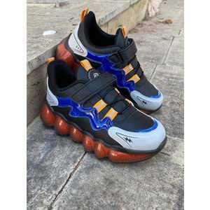 Cool 1177 Çocuk Mevsimlik Spor Ayakkabı - Siyah - 34 - BTMK01177-Siyah-34