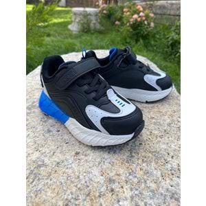 Cool 1197 Çoçuk Anatomik Spor Ayakkabısı - Siyah - 27 - BTMK01197-Siyah-27