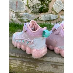 Cool 1201 Fred Boğazlı Spor Ayakkabısı - Pembe - 32 - BTMK01201-Pembe-32
