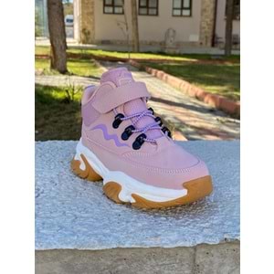 Cool Erkek Çoçuk Kısa Bot 1211 - Pudra - 27 - BTMK01211-Pudra-27