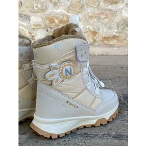 Pabuçhan Çoçuk Kar Botu 1222 - Krem - 34 - BTMK01222-Krem-34