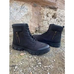 Hammer Jack Erkek Deri Bot - Siyah - 40 - BTMK01249-Siyah-40