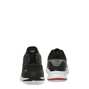 Mevsimlik Koşu Yürüyüş Ayakkkabsı 1252 - Siyah Beyaz Kırmızı - 44 - BTMK01252-Siyah Beyaz Kırmı-44