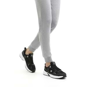 Erkek Koşu Yürüyüş Spor Ayakkaısı 1269 - Siyah Beyaz - 41 - BTMK01269-Siyah Beyaz-41