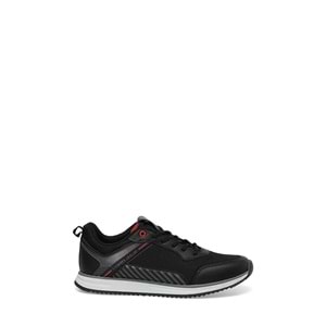 Erkek İnce Taban Sneaker Spor Ayakkabı 1272 - Siyah Beyaz - 40 - BTMK01272-Siyah Beyaz-40