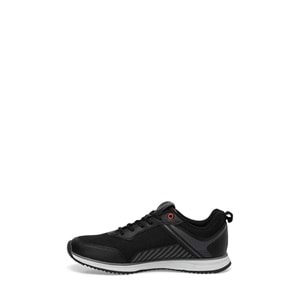 Erkek İnce Taban Sneaker Spor Ayakkabı 1272 - Siyah Beyaz - 40 - BTMK01272-Siyah Beyaz-40