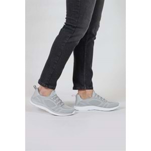 Jump Bağcıksız Spor Yürüyüş Ayakkabısı 1311 - Gri - 43 - BTMK01311-Gri-43