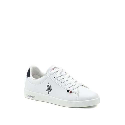 U.S. Polo Assn. 0726 Erkek Beyaz Sneaker Spor Ayakkabı - BTMK00726-Beyaz-45