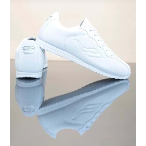 Lescon 0832 Neptün Sneakers Erkek Spor Ayakkabı - Beyaz - 45