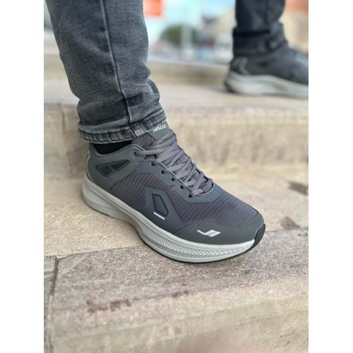 Lescon 1074 Zoom Koşu & Yürüyüş Ayakkabısı - Gri - 42 - BTMK01074-Gri-42