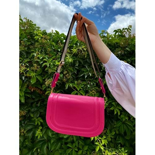 Love Of Bags 1165 Kadın Kol Ve Omuz Çantası - Pembe - TEK EBAT - BTMK01165-Pembe-TEK EBAT