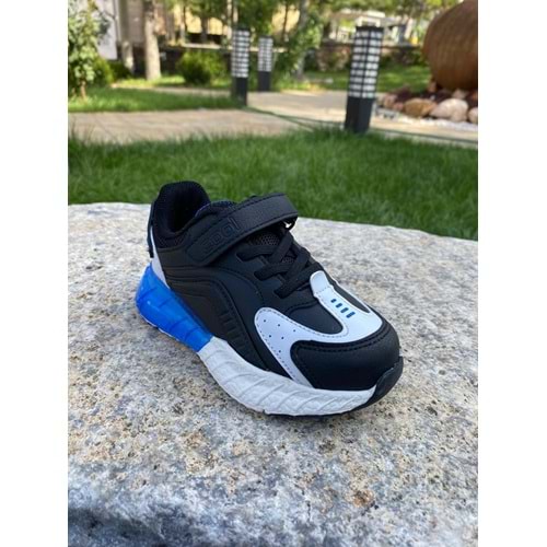 Cool 1197 Çoçuk Anatomik Spor Ayakkabısı - Siyah - 27 - BTMK01197-Siyah-27