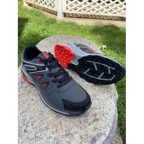 Kinetix 1204 Erkek Outdoor Spor Ayakkabısı - Gri - 40 - BTMK01204-Gri-40