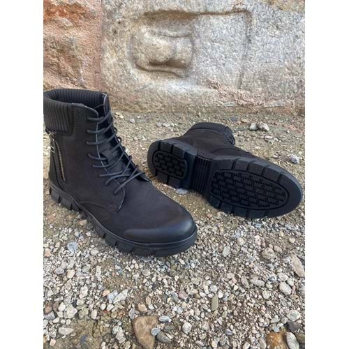 Hammer Jack Erkek Deri Bot - Siyah - 40 - BTMK01249-Siyah-40