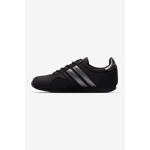Lescon 0465 Campus 3 Erkek Sneaker Spor Ayakkabı - BTMK00465-Siyah-42