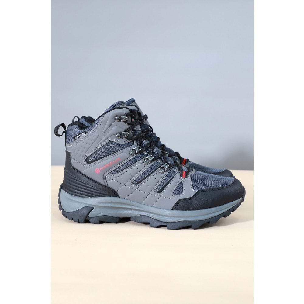 Pabuçhan 0690 Waterprof Su Geçirmez Trekking Bot - BTMK00690-Gri-43