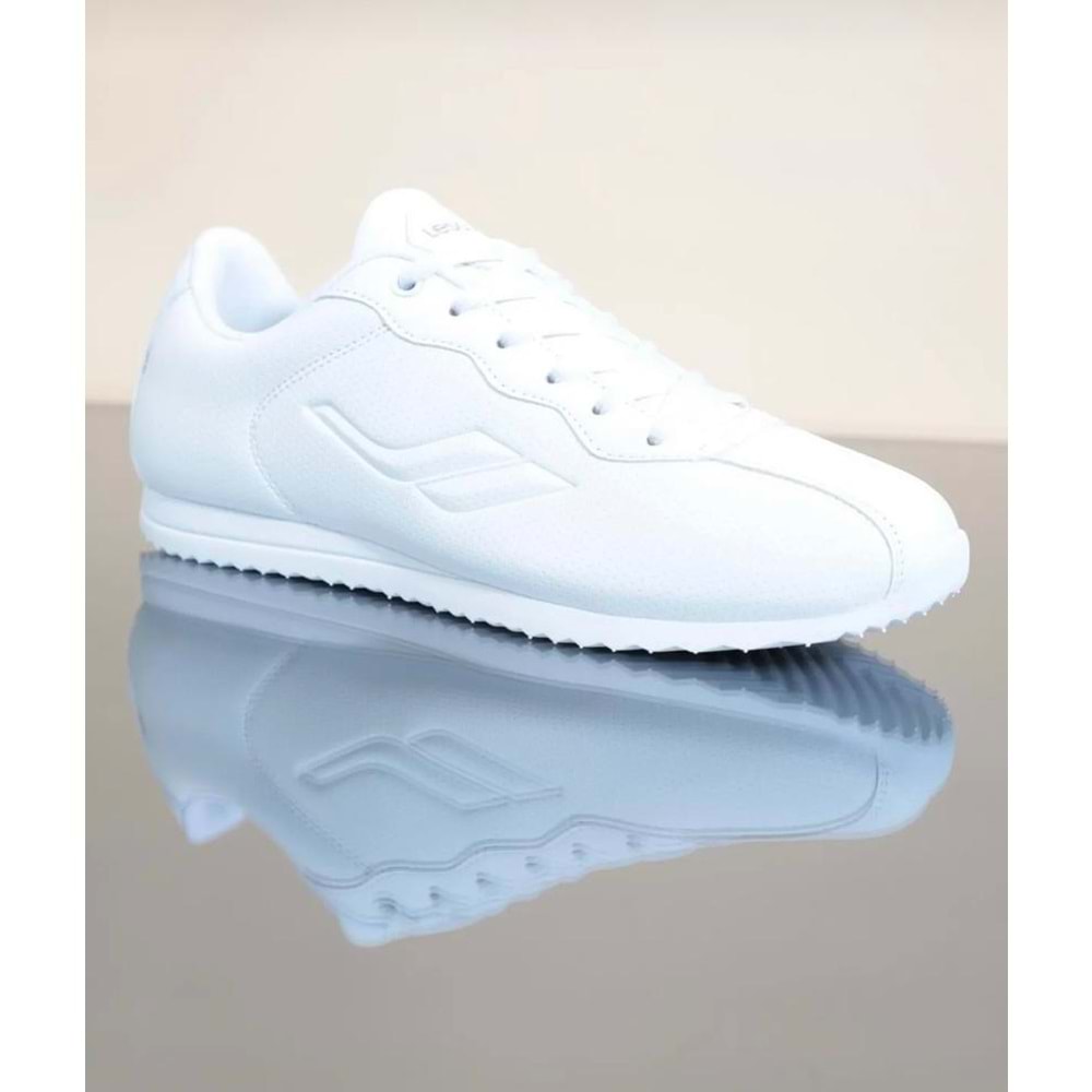 Lescon 0832 Neptün Sneakers Erkek Spor Ayakkabı - Beyaz - 45