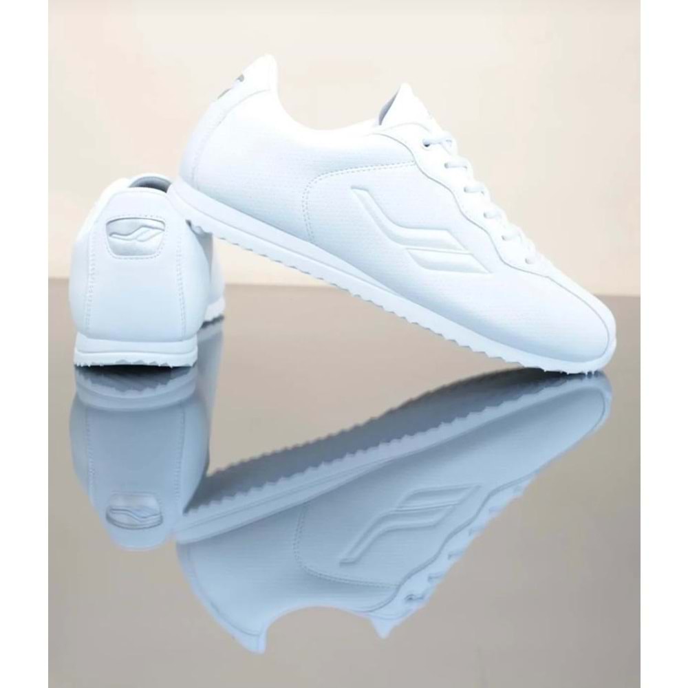 Lescon 0832 Neptün Sneakers Erkek Spor Ayakkabı - Beyaz - 45