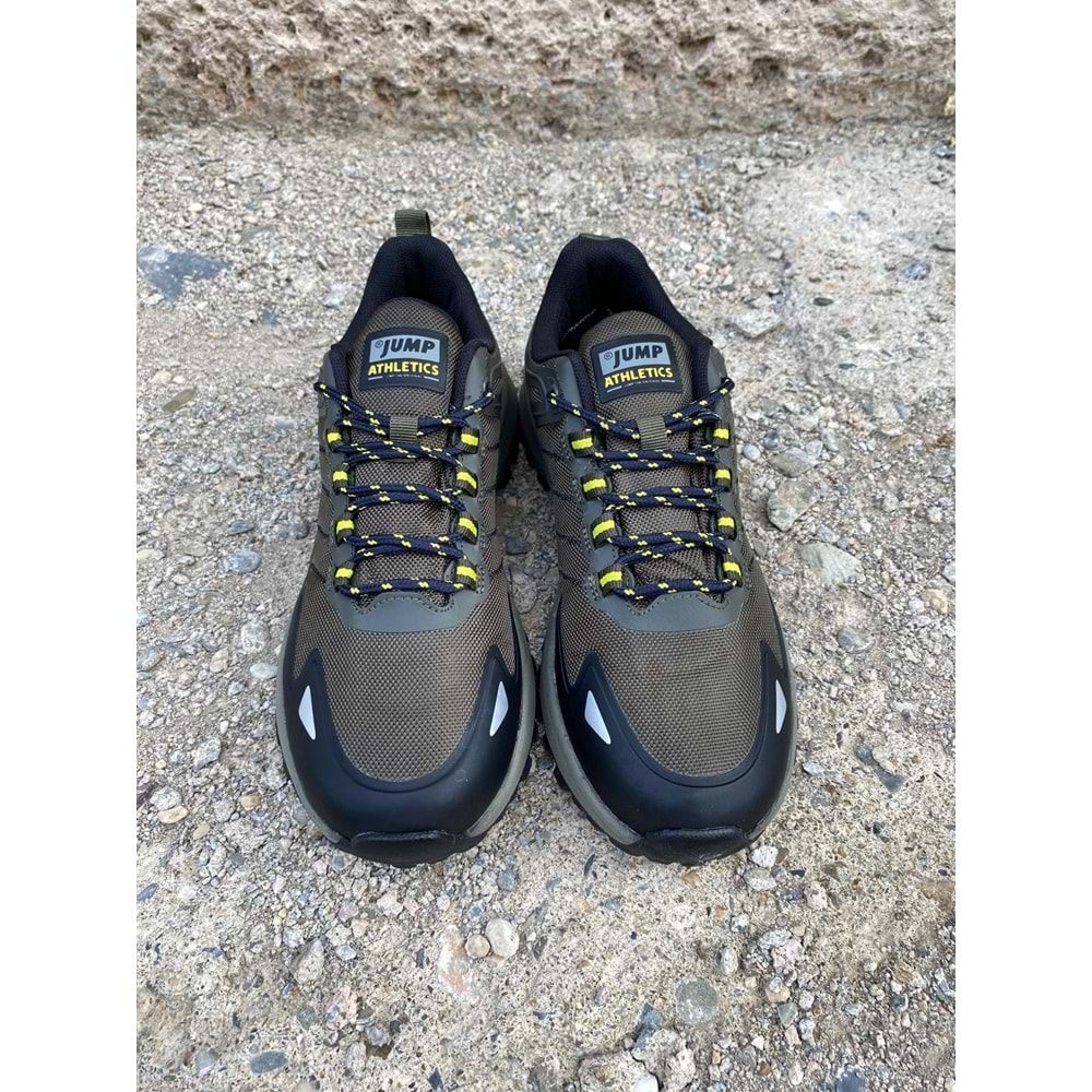 Jump 1194 Siyah Erkek Su Geçirmez Outdoor Spor Ayakkabı - Haki - 41 - BTMK01194-Haki-41