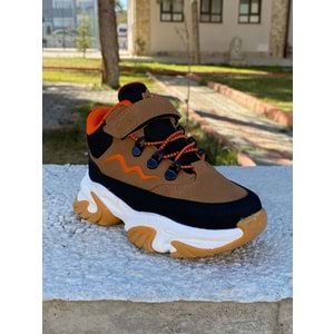 Cool Erkek Çoçuk Kısa Bot 1211 - Taba - 26 - BTMK01211-Taba-26