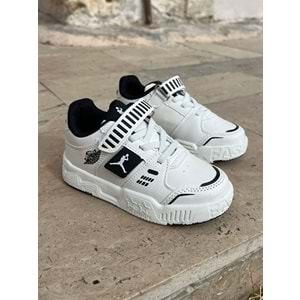 Çoçuk Spor Ayakkabı 1254 - Beyaz - 35 - BTMK01254-Beyaz-35