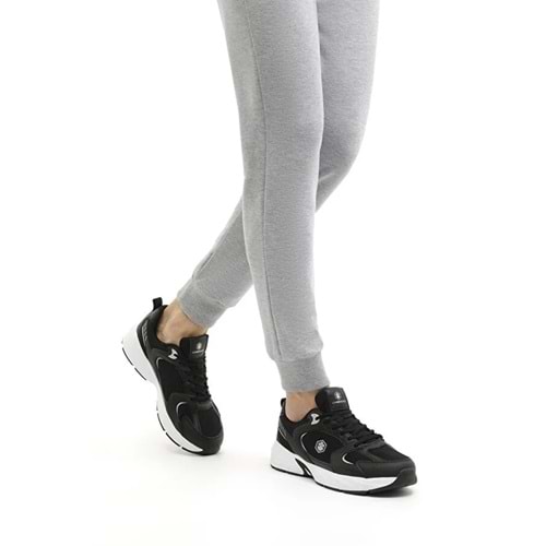 Erkek Koşu Yürüyüş Spor Ayakkaısı 1269 - Siyah Beyaz - 41 - BTMK01269-Siyah Beyaz-41