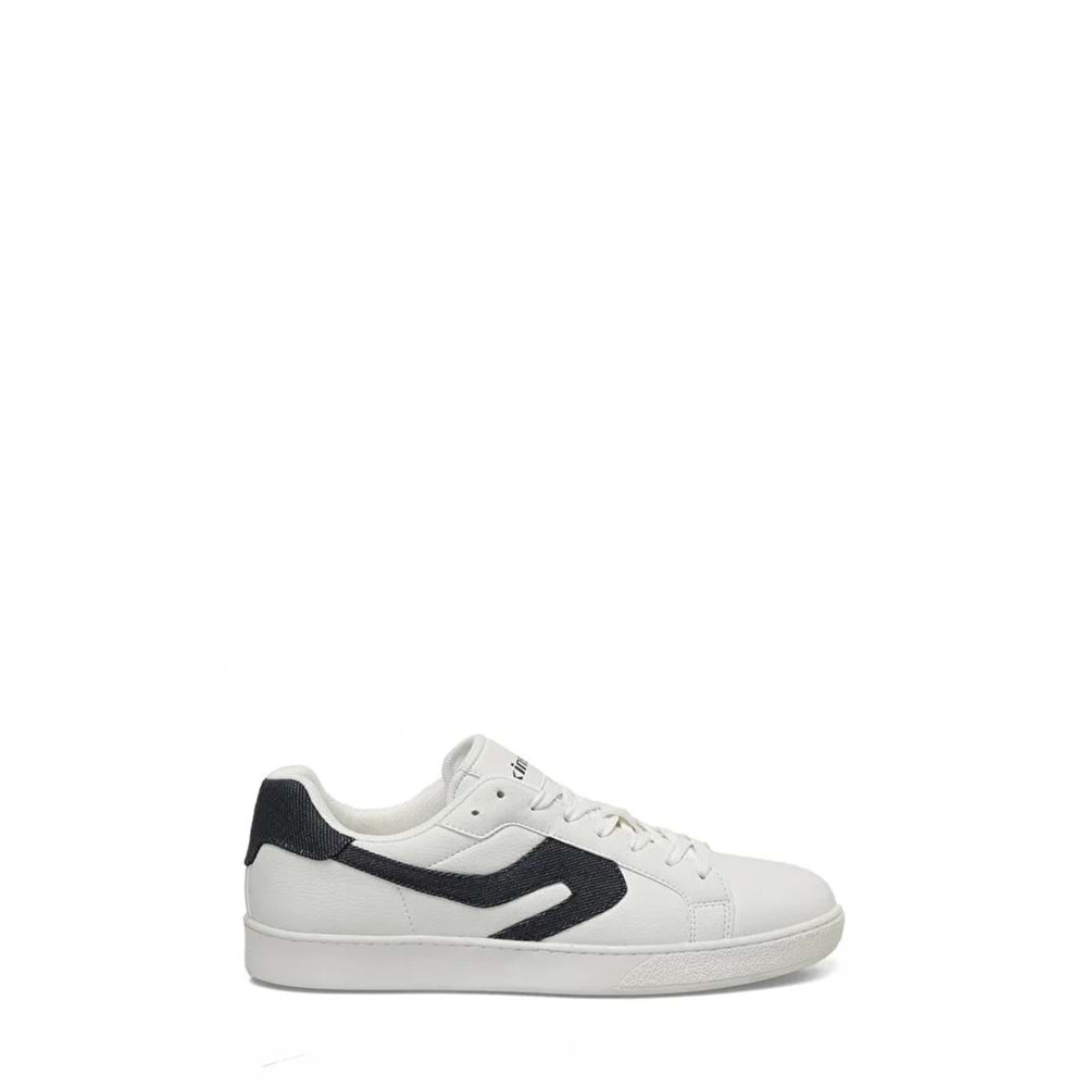 Sneaker Erkek Spor Ayakabı 1283 - Beyaz - 45 - BTMK01283-Beyaz-45